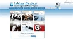 Desktop Screenshot of lafotografia.com.ar